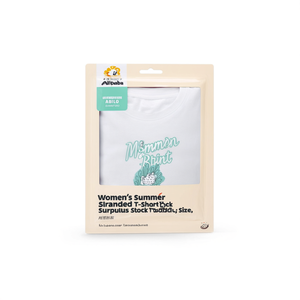 Camiseta de Verano para Mujer, Transpirable, Informal, con Logotipo, 100% Algodón, Manga Corta, Talla para Niños Pequeños, Excedente de Existencias de Marca - Product Image 3