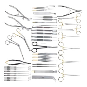Kit de Instrumentos de Cirugía Nasal Tebbetts de Primera Calidad, 40 Piezas Reutilizables de Acero Inoxidable Alemán, Proveedor Mayorista - Product Image 3