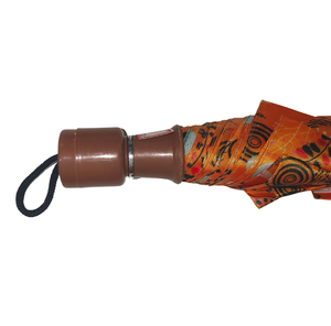 Paraguas Plegable de 2 Secciones con Estampado Amarillo, Compacto y Ligero, para Viajes, para Hombres y Mujeres, con un Diseño Elegante - Product Image 3