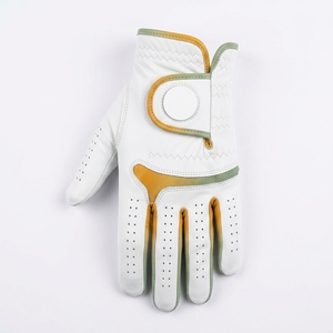 Gant de golf en cuir Cabretta personnalisé de qualité supérieure, main gauche, respirant, avec fentes pour les doigts, fabricant OEM ODM, marque privée - Product Image 3