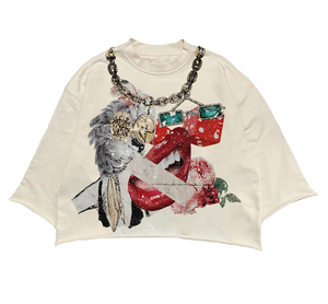 Vintage <b>Y2k</b> Printed Heavy Jersey Oversized Regular Fit Men's Tshirt 100% Cotton Knitted O-Neck Quick Dry Breathable - Product Image 6