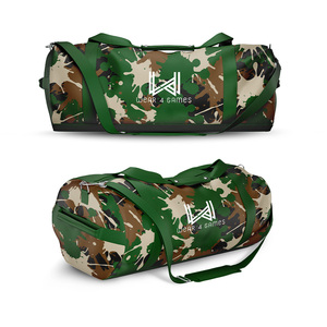 Sac de sport unisexe personnalisé de haute qualité, écologique, en tissu nylon, livraison rapide, imperméable, capacité de rangement 30-40L, idéal pour le sport et les voyages. - Product Image 1