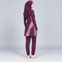 Ensemble Burkini 3 Pièces Modeste pour Femme, Nouvelle Collection Professionnelle, avec Cristaux sur le Devant, Vêtements Islamiques de Haute Qualité, Vente en Gros