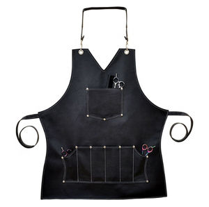Professional Heavy-Duty <b>Leather</b> <b>Apron</b> Adjustable Size for Men for Barber <b>Aprons</b> Premium Quality for Wholesale Customized - Product Image 4
