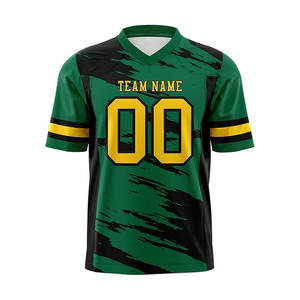 Camiseta Deportiva de Fútbol Americano Personalizada al por Mayor, Transpirable, Antibacteriana, de Manga Corta, para el Equipo de Verano 2026 - Product Image 3