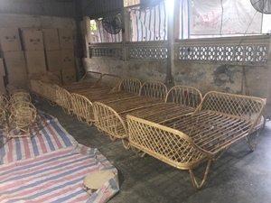 Rattan <b>Bed</b> Frame Tropical Style Wicker Furniture 100% Handmade Bedroom Home Decoration Mediterranean - Product Image 5