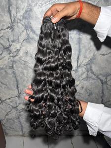 Extensiones de Cabello Remy con Doble Trama, Texturas Rizadas Indias, Colección de Cabello Virgen de Templo, Todos los Colores - Product Image 3