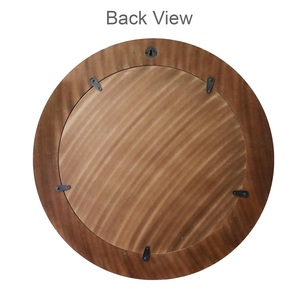 Decorative Modern Designer Round <b>Wall</b> <b>Mirror</b> with Metal Studded Frame <b>Wall</b> Mounted <b>Mirror</b> for Living Room Home - Product Image 6