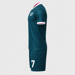 Maillot de football d'été imprimé de haute qualité, personnalisable avec nom et numéro, manches courtes, séchage rapide, maillot de soccer 2026 - Product Image 5