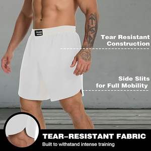 Pantalones Cortos de MMA de Alta Calidad, Personalizados, Elásticos, para Entrenamiento, Gimnasio, Fitness, Deportes, Fabricante de Ropa de Artes Marciales - Product Image 5