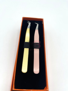 Anti-Magnetic Tweezers for Eyelash Extension Tweezers Lash Extensions Accessories Custom Color Private Label Supplies - Product Image 6