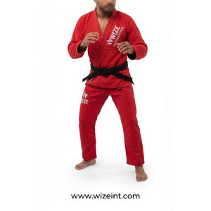 ชุดยูนิเซ็กซ์ BJJ ยอดนิยม ชุดยิวยิตสูมืออาชีพ คิโมโนกิ แบบสั่งทำพิเศษ ผ้าเพิร์ลวีฟ 100% ผ้าฝ้าย ทนทาน ปักโลโก้ด้านหน้าได้ - Product Image 3