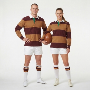 Meilleurs maillots de rugby de haute qualité, unisexes, respirants, grandes tailles, séchage rapide, personnalisables pour équipes sportives et athlétiques - Product Image 2