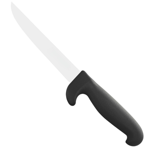 Couteaux à désosser ergonomiques avec poignée noire de protection des doigts et lame étroite en acier inoxydable pour la désossure de la viande et usage professionnel - Product Image 3