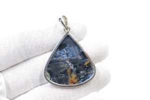 Vintage Style Gold/<b>Silver</b> Plated Sterling <b>Silver</b> Charm <b>Pendant</b> with Natural Stone <b>for</b> Women & <b>Men</b> Engagement - Product Image 5
