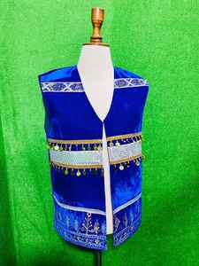 Chalecos Tradicionales Afganos con Bordado Dorado para Hombre, Cortos, Transpirables, Resistentes al Viento, Ropa Casual de Verano - Product Image 4