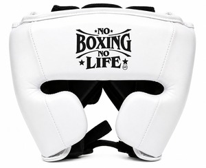 Oem Custom Made No Boxing No Life <b>Head</b> Guard Made By 100% Genuine Leather For Martial Arts <b>Training</b> And Fighting For Adults - Product Image 3