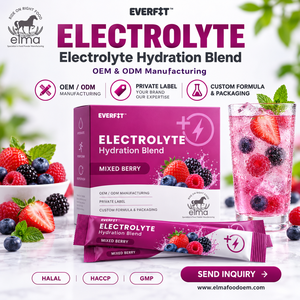 Elma Food - Polvo Electrolítico 1KG Sin Azúcar Añadido, 50 Porciones, Fórmula de Reposición de Minerales para Hidratación, Sin GMO, Para Adultos y Músculos - Product Image 1