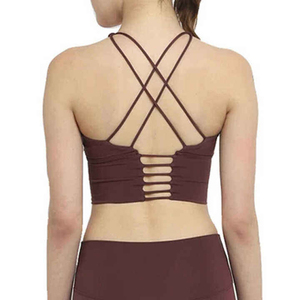 Ladies Yoga Outfit Seamless <b>Crop</b> <b>Top</b> & High Waist Shorts Moisture Wicking Fabric for Running Stretching Yoga 2-Piece Set - Product Image 5