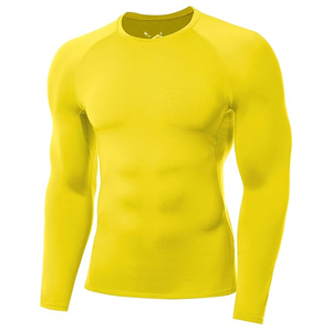 <b>Men</b> Long Sleeve Rash Guard <b>Compression</b> <b>Shirt</b> Graphic Print UV Protection Quick Dry Wholesale Manufacturer - Product Image 1