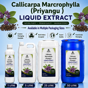 Callicarpa Marcrophylla Liquid Extract Priyangu <b>Herbal</b> <b>Supplement</b> Natural Food Grade Bulk Packaging - Product Image 1