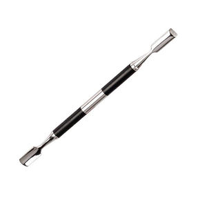 Pousse-cuticules carré professionnel réutilisable en acier inoxydable pour manucure et pédicure, outil de salon de haute qualité - Product Image 2