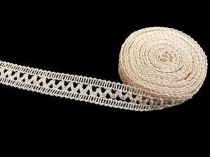 Ribete de encaje de rayón blanco de alta calidad – Elegante borde decorativo estrecho para costura, prendas de vestir, vestidos y manualidades DIY - Product Image 5