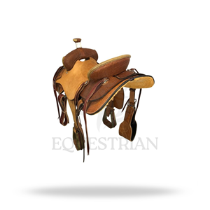 Ranch Western Saddle Horse Riding Saddle Equestrian <b>Equipment</b> - Product Image 3