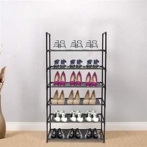 Scarpiera in Metallo a 6 Ripiani, Organizzatore per Ingresso, Contiene 18-24 Paia di Scarpe - Product Image 5