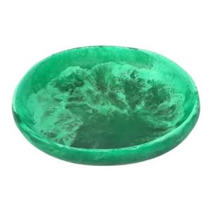 ชามดินทำจากเรซินใบกลางสำหรับตกแต่งบ้านเครื่องใช้บนโต๊ะอาหารดีไซน์ศิลปะหรูหราเสิร์ฟอาหารสำหรับรับประทานอาหาร - Product Image 1