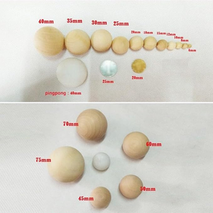 Customized Designer Wooden Beads <b>Polished</b> Loose Beads for Jewelry Accessories Wall Signs - Product Image 3