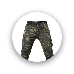 Pantalones de Motocicleta de Camuflaje para Hombre, Transpirables, de Poliéster y Algodón, para Todas las Estaciones - Product Image 2