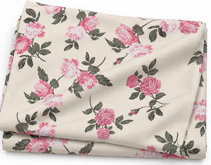 Tela Popelina Ligera de Algodón Orgánico 100% Peinado y Tejido, Transpirable, Antiestática, con Estampado Floral, para Ropa de Cama y Camisas de Niñas - Product Image 2