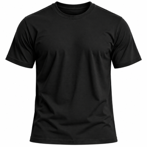 เสื้อยืดคอตตอนผสมสแปนเด็กซ์แขนสั้นคอกลมทรงปกติสำหรับผู้ชาย ขายส่งจากซัพพลายเออร์บังกลาเทศ - Product Image 3