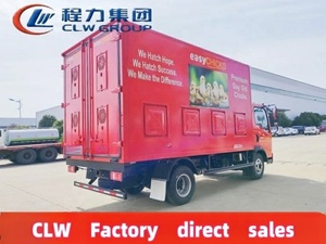 HOWO-Camion de transport pour poussin 4x2, nouvelle condition, véhicule à transmission manuelle, unité de réfrigération, diesel, Euro 4 - Product Image 5