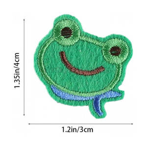 Wholesale Custom Embroidery Patch Soft Twill <b>Applique</b> Embroidered Badges for Jackets Hats Bags Clothing Iron On Sew On Factory - Product Image 6
