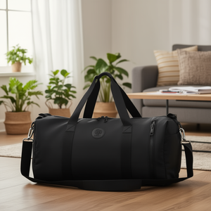 Sac de voyage de grande capacité avec fermeture éclair pour séparation sec/humide, sac de sport, sac de voyage d'affaires, sac de yoga - Product Image 3