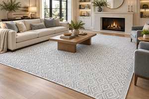 Tapis Kilim en laine fait main, tissage plat, motif abstrait, résistant au feu, écologique, antidérapant, adapté aux animaux domestiques, tapis personnalisables - Product Image 2