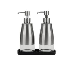 Dispensador de Jabón Metálico de Acero Inoxidable Plateado, Dispensador Decorativo con Bomba Metálica para Hogar, Cocina y Baño, Gran Venta - Product Image 5