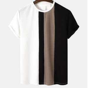 T-shirt pour homme au design optimal, toucher doux, extensible, 100% coton, coupe classique, écologique, respirant, idéal pour les activités de plein air - Product Image 1