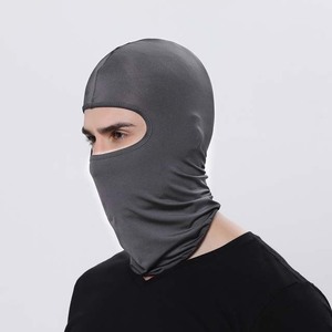 Balaclava en polyester doux, masque facial d'été, protection thermique pour le ski, le snowboard, la moto, les activités de plein air, couleur unie, adultes - Product Image 6