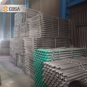 Hot Dip Galvanized Steel Ring Lock Scaffolding System Steel Tube Scaffold System With <b>Ladder</b> Plank for Warehouse - Product Image 5