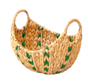 Nueva Colección 2019: Cesta Rectangular Plegable Ecológica de Jacinto de Agua Tejida para Almacenamiento de Frutas y Alimentos, Uso en Cocina y Hogar - Product Image 6