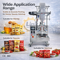 Machine d'emballage automatique de pâtes à contrôle numérique 220 V, stable et précise, de qualité alimentaire, pour usine de condiments
