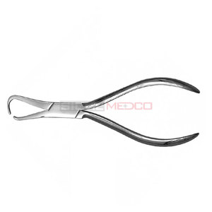 Pince manuelle en acier inoxydable allemand de qualité supérieure pour l'extraction dentaire, le retrait de couronnes et de bridges, et l'orthodontie CE - Product Image 3