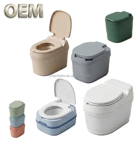 Toilettes portables en PVC de conception moderne OEM Taïwan pour chambre à coucher, chevet, usage hospitalier, installation facile, couleur personnalisée - Product Image 1