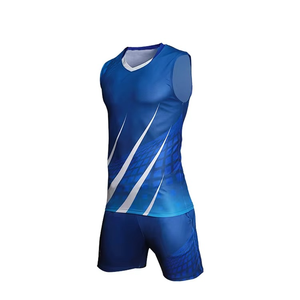 Uniforme de Voleibol al por Mayor 2026, Conjunto de Camiseta y Pantalones Cortos de Malla con Estampado Personalizado, Ropa Deportiva Transpirable de Secado Rápido para Hombres y Mujeres, Ropa de Equipo - Product Image 3