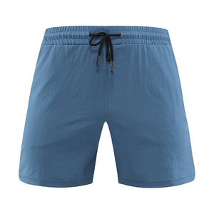 Shorts de sport pour homme personnalisés, 90 % polyester, taille mi-haute, fermeture élastique, respirants, couleur unie, séchage rapide, 3 pouces - Product Image 4