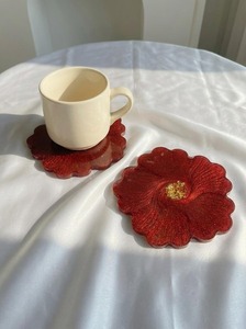 Sous-verres en résine écologiques de luxe de haute qualité faits à la main pour les boissons, fabriqués en Inde - Product Image 2