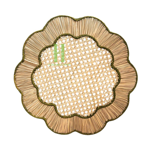 Set de table en corde de papier écologique, tailles personnalisables, variété de couleurs, pour la décoration de table et la décoration intérieure, fabriqué au Vietnam - Product Image 3